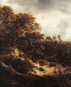 Jacob van Ruisdael The Castle at Bentheim oil
